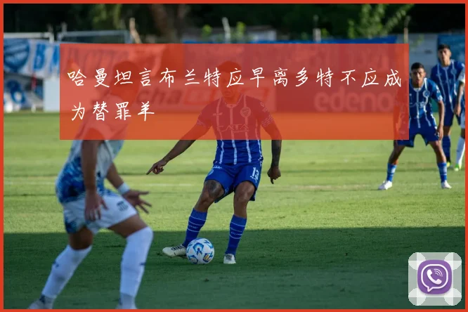 哈曼坦言布兰特应早离多特不应成为替罪羊